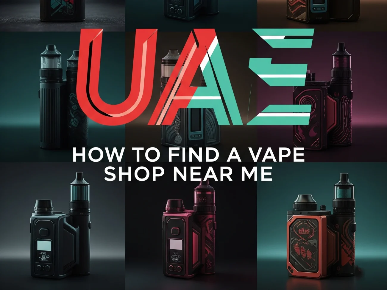 Vape Store Near Me -How to Find a Vape Shop Near in UAE